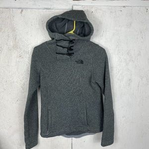 The North Face Crescent Pullover Fleece Jacket Gray Size XS